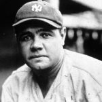 Babe Ruth in New York Yankees Base Cap