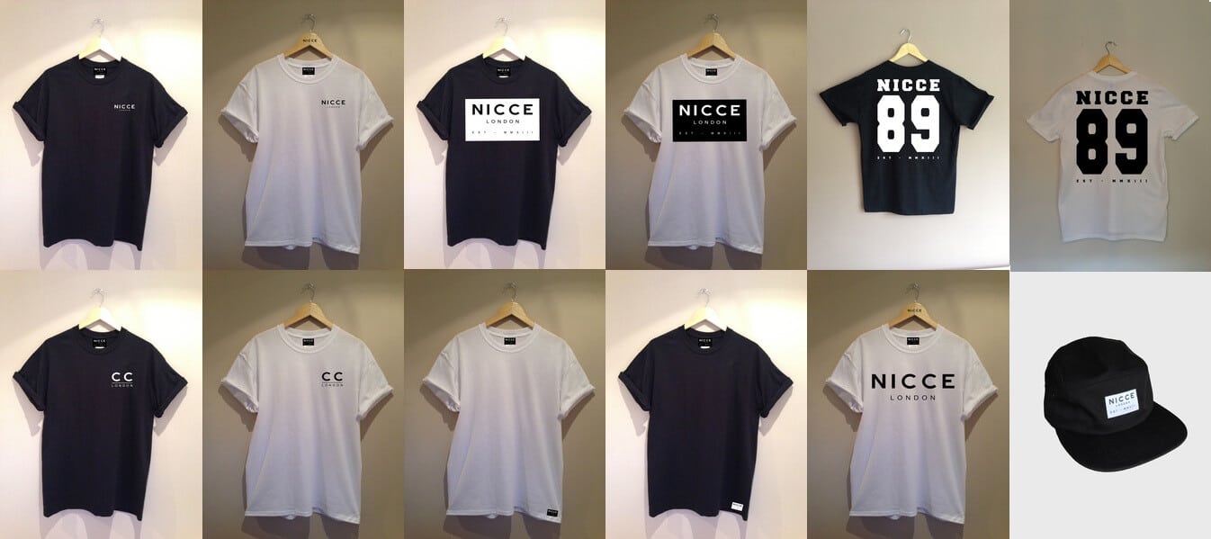 early NICCE clothing collection