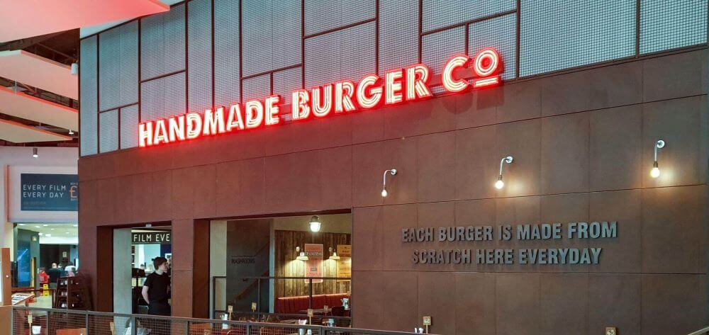 The Handmade Burger Company in Meadowhall and Westquay
