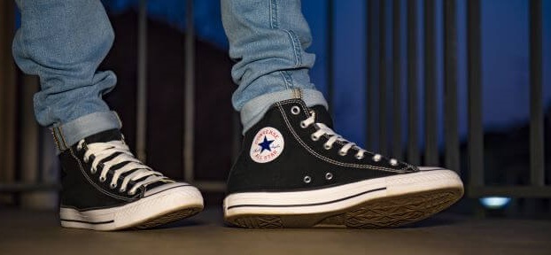 a pair of converse all-stars