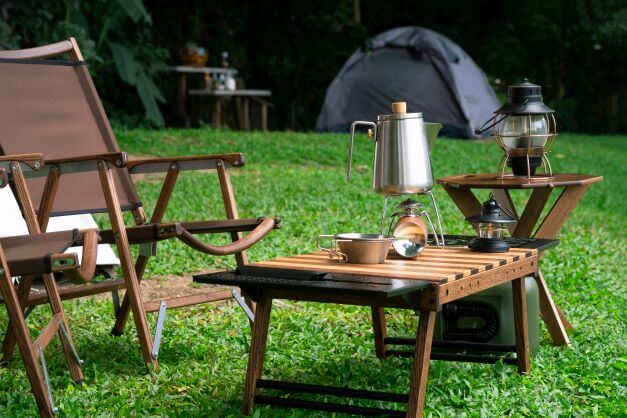 what to pack for camping: the Essential Checklist include tables and chairs
