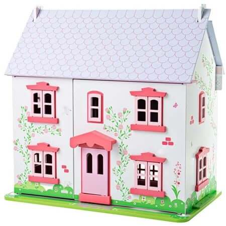 Rose Cottage Dolls House and Furniture