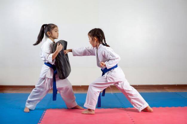 kids Studying Martial Arts