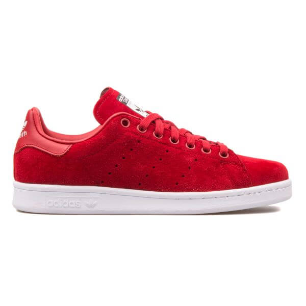 Red suede Stan Smith's
