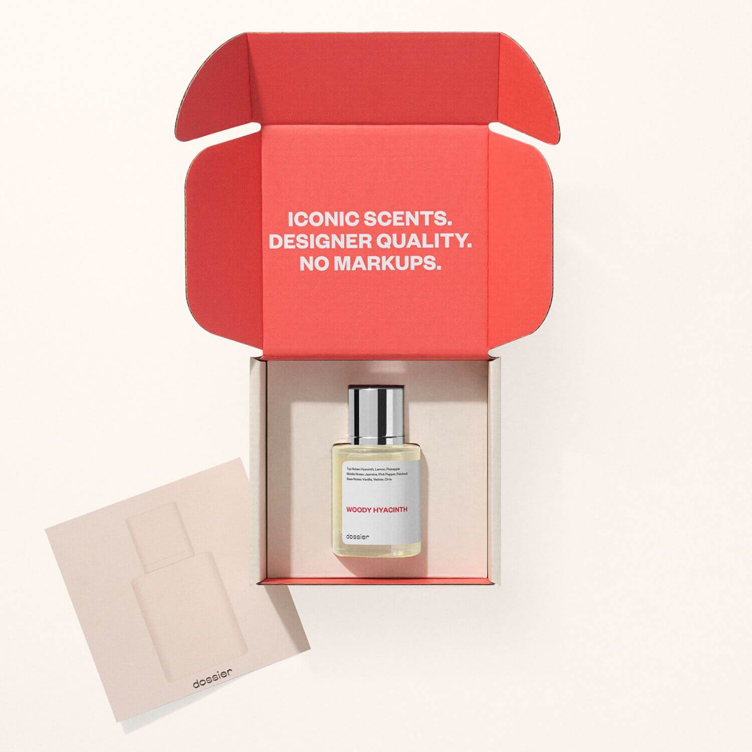 Dossier Perfumes packaging