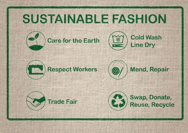 The list of sustainability in fashion