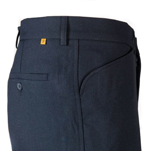 One of Farah's most iconic products was the "frog mouth" trouser