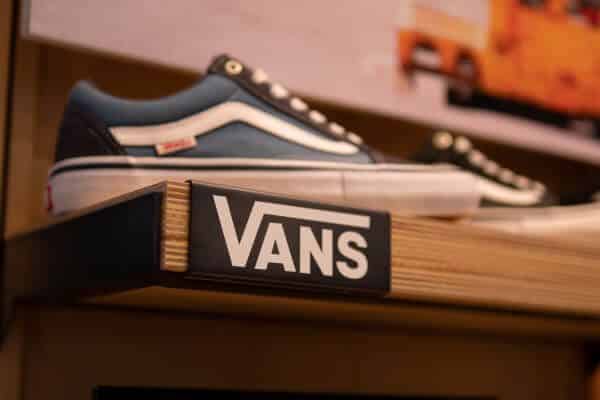 The Vans Old Skool in classic blue and black colourwave