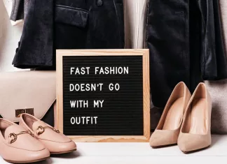 ethical fashion not fast fashion message