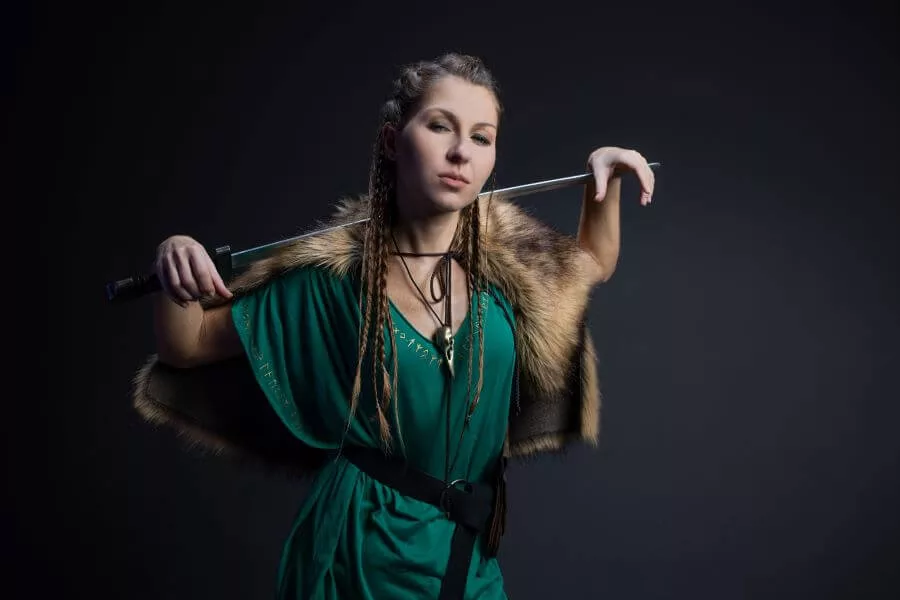 viking braids as shieldmaiden cosplay jpg
