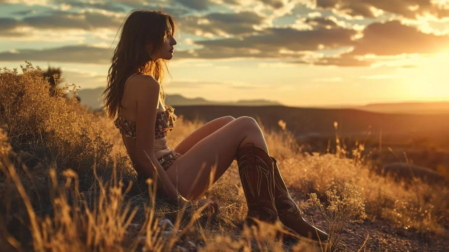 woman in cowboy boots jpg